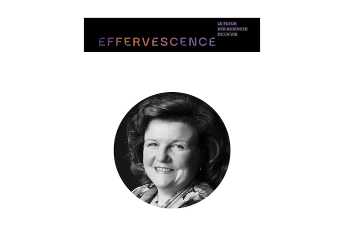 Photo de la membre Sylvie LeMay sous le logo Effervescence