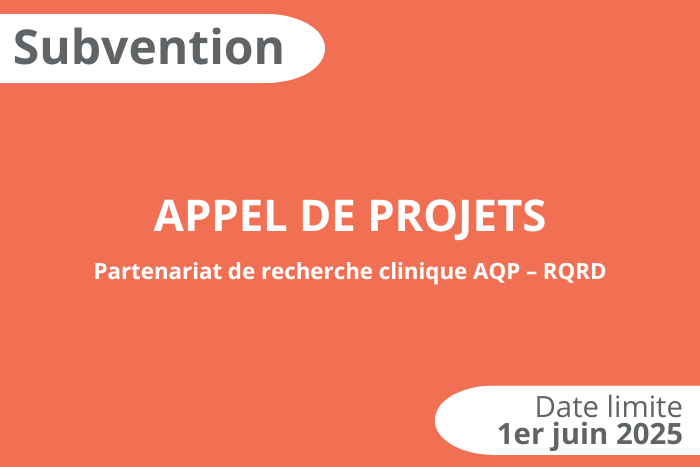 Pour les chercheurs 1 Subvention FR2