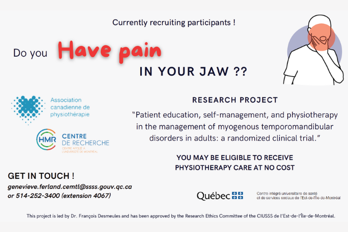 Research projects in recruitment phase 3 EN Visuel Francois Desmeules