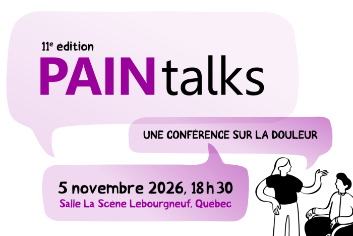 PAINtalks 2026 Banniere Site web